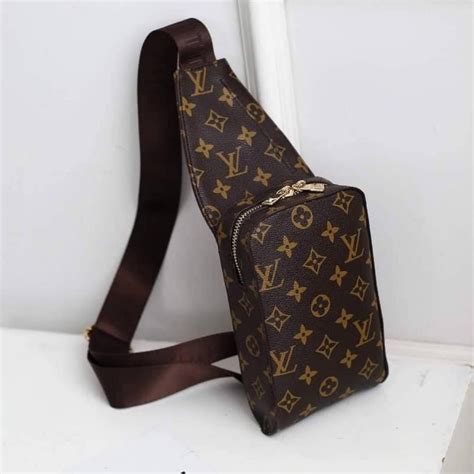 louis vuitton brown sling bag|Louis Vuitton sling bag price.